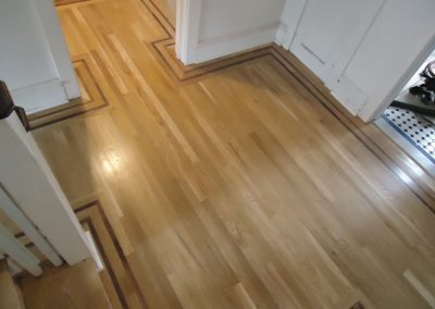 Wood floors refinishing